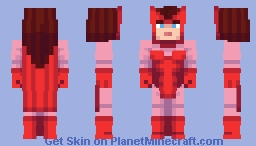 Scarlet Witch | Classic Minecraft Skin