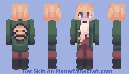 they're in my head :) Minecraft Skin