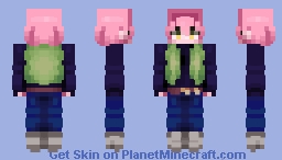 ✦ MIZI // All-in // Alien Stage ✦ Minecraft Skin