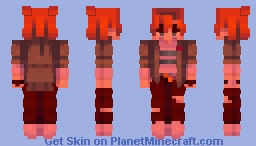 frey - space ; clocks Minecraft Skin