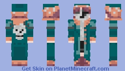 Space Pirate Captain Kristi! Minecraft Skin