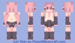 pink miku . 🩷 Minecraft Skin