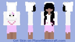 Hot girl but i dressed her bcuz sexualizing girls aint normal Minecraft Skin