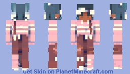 cotton candy clouds. ob:used Minecraft Skin