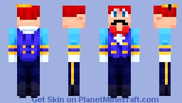 Cdawg0012 - Blue Barbarians Creator Carnage 7 Minecraft Skin