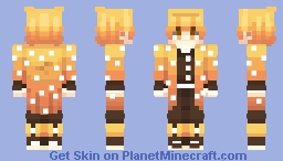 Zenitsu Agastuma Minecraft Skin