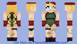 Cammy White Minecraft Skin