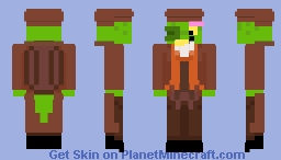 Old Man/Gerson Boom (Deltarune Chapter 4) Minecraft Skin