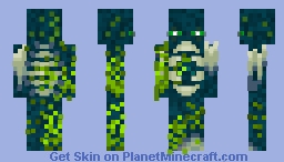 Forest Wardenderman Minecraft Skin