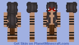 Brazilian Frieren Minecraft Skin
