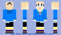 Riley Andersen from Disney Pixar's Inside Out 2 Minecraft Skin