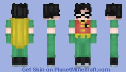 Robin - Teen Titans Minecraft Skin