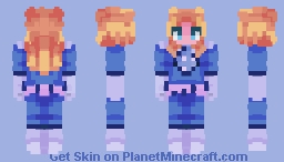.:. Invisible Woman .:. Sue Storm Minecraft Skin