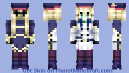 Artoria Pendragon (Caster 2nd Ascension) Minecraft Skin