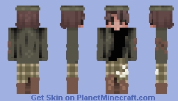 ~./Midnight Green/.~ Persona Minecraft Skin