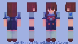 𐔌 nagisa furukawa ✮⋆˙ Minecraft Skin
