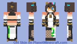 Lesley Meowkin Hunter Minecraft Skin