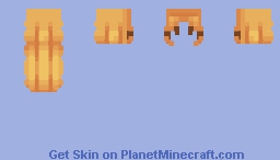 Orange Hair Base Minecraft Skin
