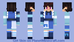 ACCI  blue team cxrtxr Minecraft Skin
