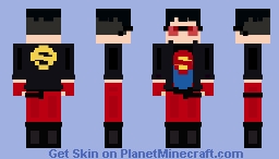 Superboy - Kon-EL Minecraft Skin