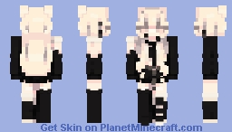 My Business 🤍🎧 Minecraft Skin