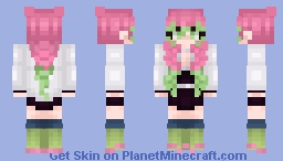 Mitsuri Kanroji (Demon Slayer) Minecraft Skin