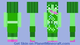 Disgust from Inside Out (Moving Eyes) Minecraft Skin