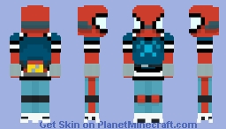 Your Friendly Neighborhood Spider-Man (Shaded) Minecraft Skin
