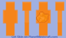 orange dude I made Minecraft Skin