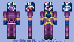 Embersoul (Purple Suit) Minecraft Skin