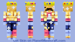 Pers0nified Cube Champs x Twiggy Minecraft Skin