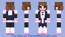 ウラビティ Ochaco uraraka Minecraft Skin