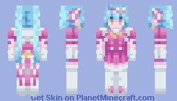 RETRY NOW! - Hatsune Miku Minecraft Skin