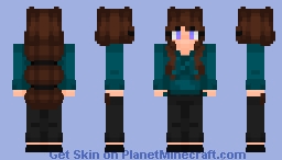 a wild charlotte Minecraft Skin