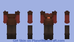 Massivelooks | Fall Time Red Minecraft Skin