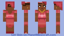 "Girl in Red" - Grace Salome Kwami Minecraft Skin