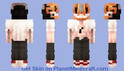 Chainsaw Man Minecraft Skin