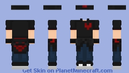 Hardcore Suite Base remake Minecraft Skin