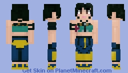 Zoey How it's Done Minecraft Skin