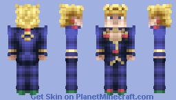 Giorno Giovanna [MANGA] ✪ JOJO 5: Golden Wind Minecraft Skin