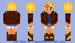 Cowboy Girl Minecraft Skin
