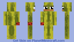 Melon Pepe Minecraft Skin