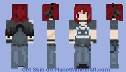 kity red Minecraft Skin