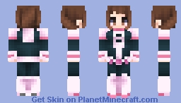 麗日お茶子/Ochako uraraka 🩷 Minecraft Skin