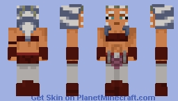 Ahsoka Tano Season 1 Minecraft Skin
