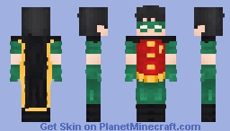 Tim Drake | Classic Suit Minecraft Skin