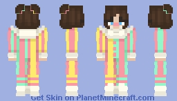 Female Chi Clown Minecraft Skin