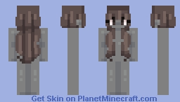 Long Hair Minecraft Skin