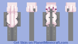 Long Hair Minecraft Skin