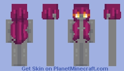 Long Hair Minecraft Skin